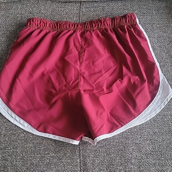 NEW 2 PAIRS NIKE Dri Fit Shorts Bundle Red Burgundy M L Track Running Volley - Picture 13 of 13